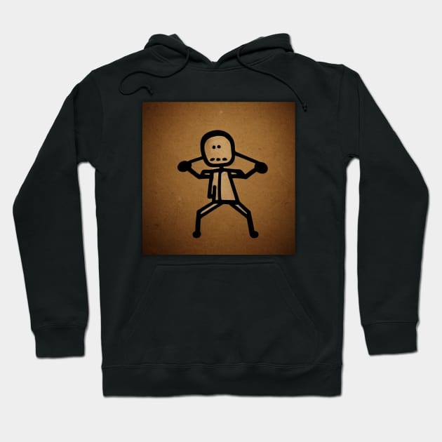 Silly Stick Figure Hoodie by Stick Figure103